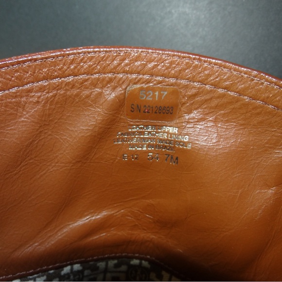 TORY BURCH Calista Cognac Leather Riding Boot Size 7 - Picture 8 of 9
